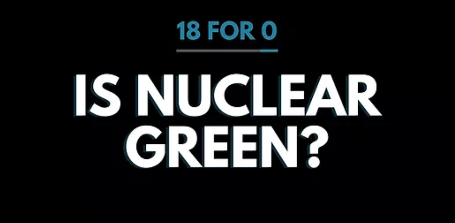 Online Discussion: Is Nuclear Green?